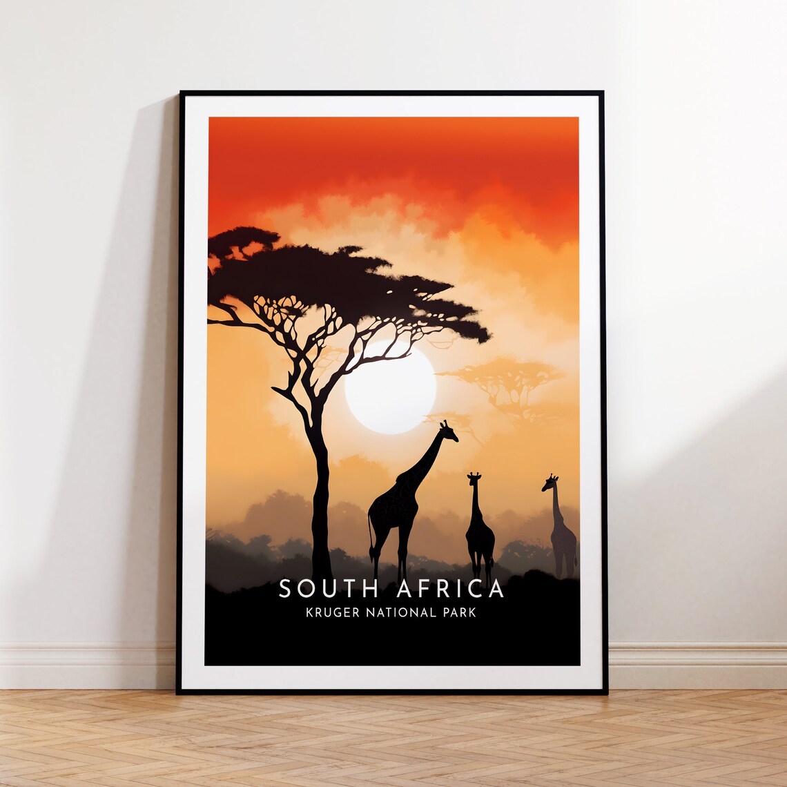 Kruger National Park Home Decor Travel Poster