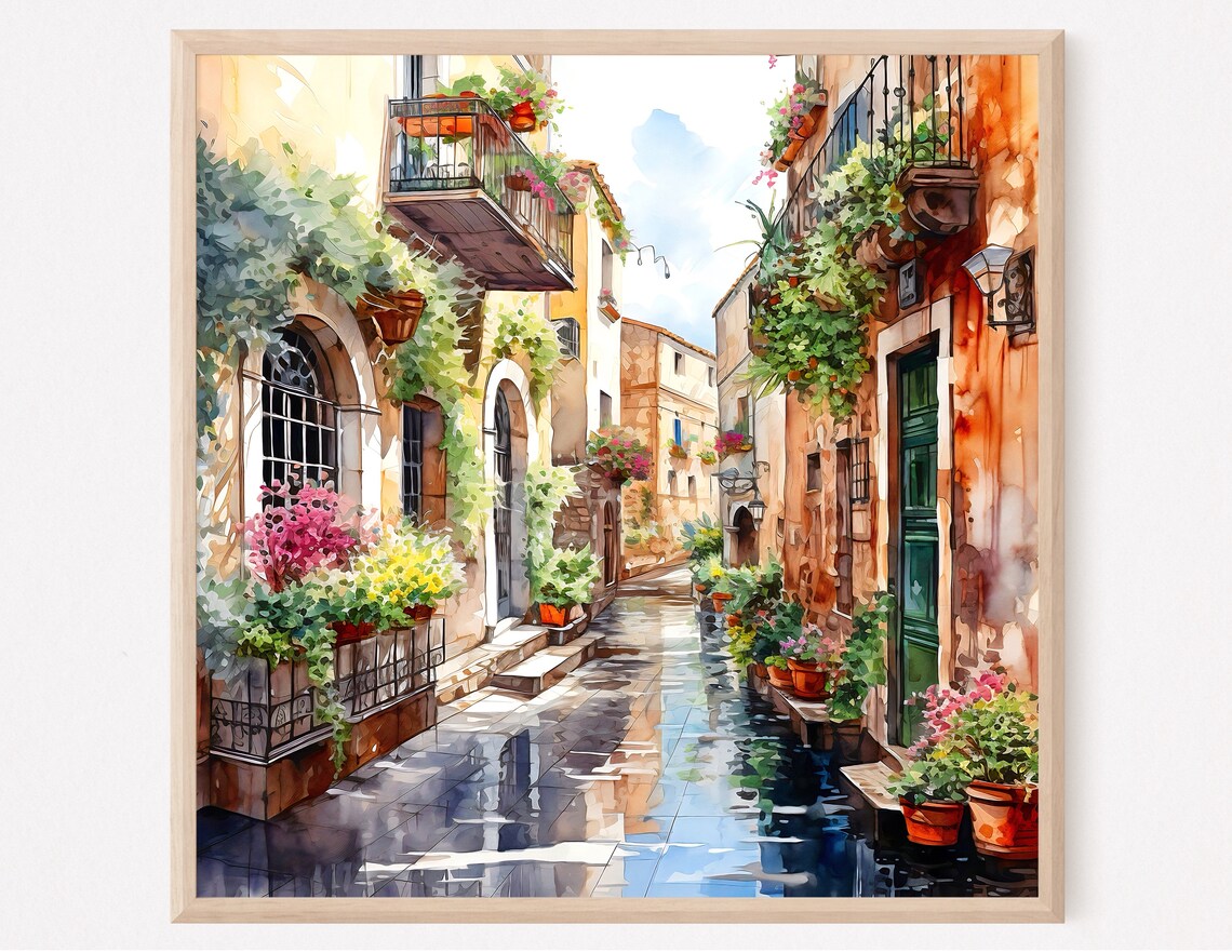 Rome Art Print Italy Art Print Roma Print Italy Poster Travel Gift Travel Poster Europe Print Home Decor Gift Art