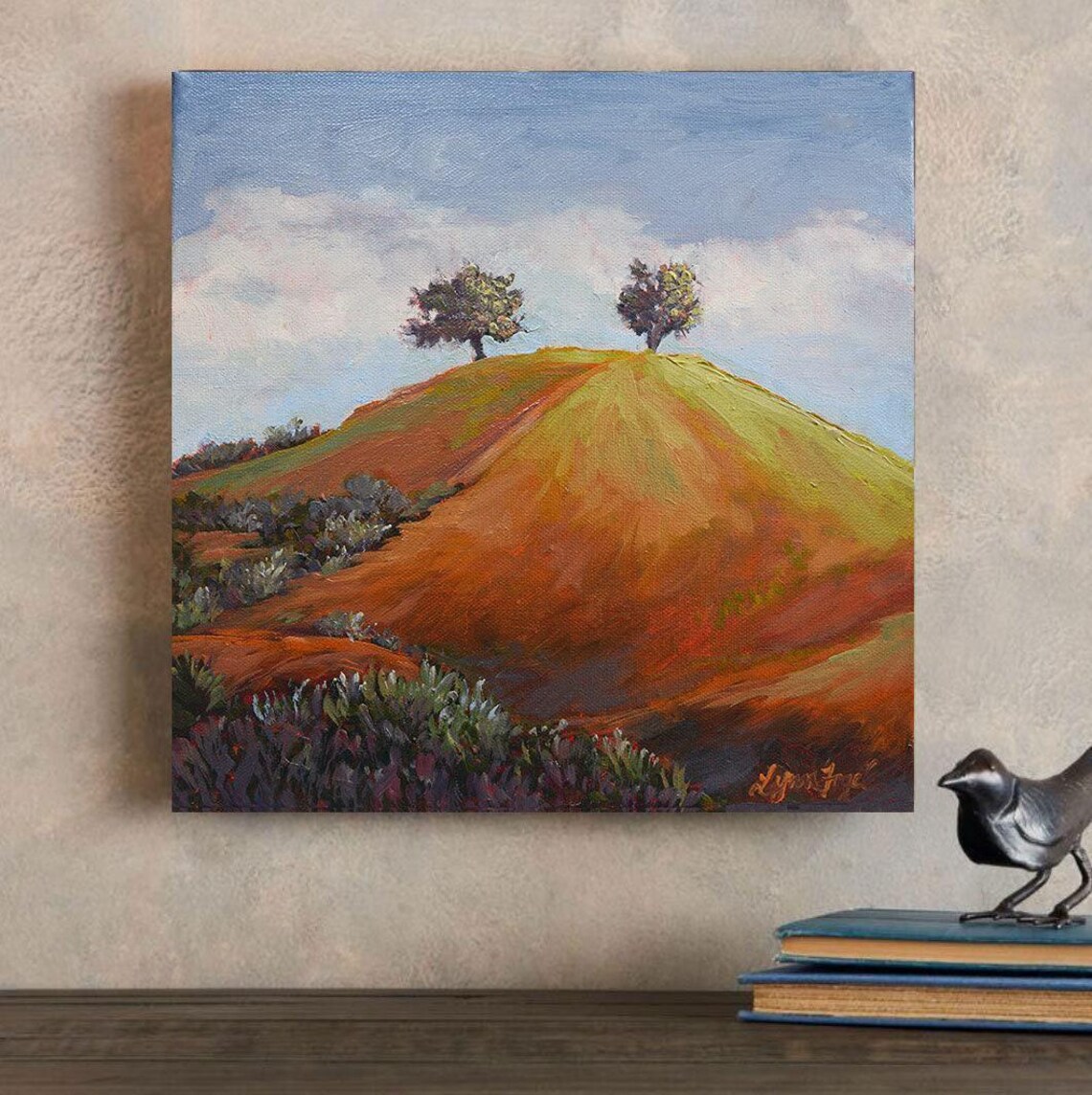 Two Trees Ventura Landscape, Nature Wall Art Print - Image 5