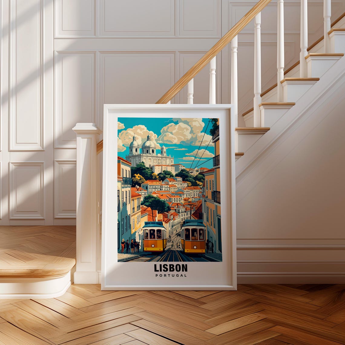 Lisbon Print Portugal Poster Lisbon Views Lisbon Landmarks Lisbon City Portugal Charm Lisbon Beauty Lisbon Heritage Lisbon Art
