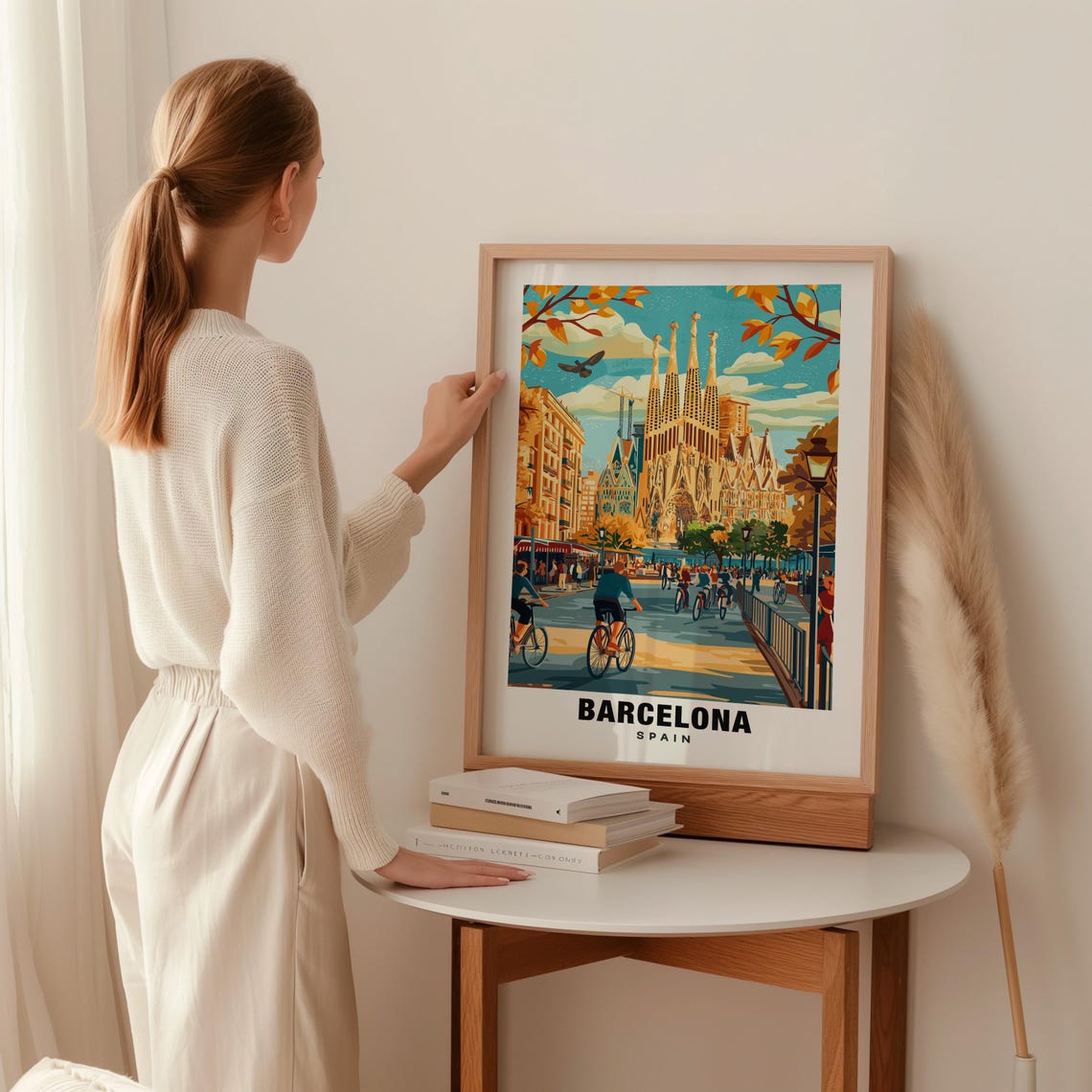 Barcelona Print Spain Poster Barcelona Views Barcelona Sagrada Familia Barcelona City Spain Charm Barcelona Beauty Barcelona Print - Image 2