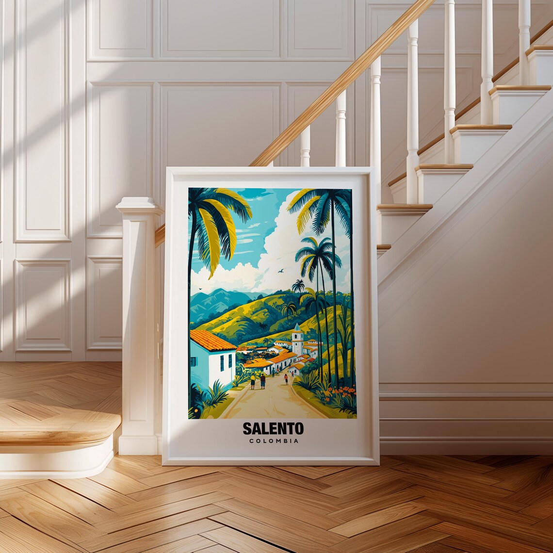Salento Print Colombia Poster Salento Views Salento Coffee Salento Town Colombia Charm Salento Beauty Salento Heritage Salento Art