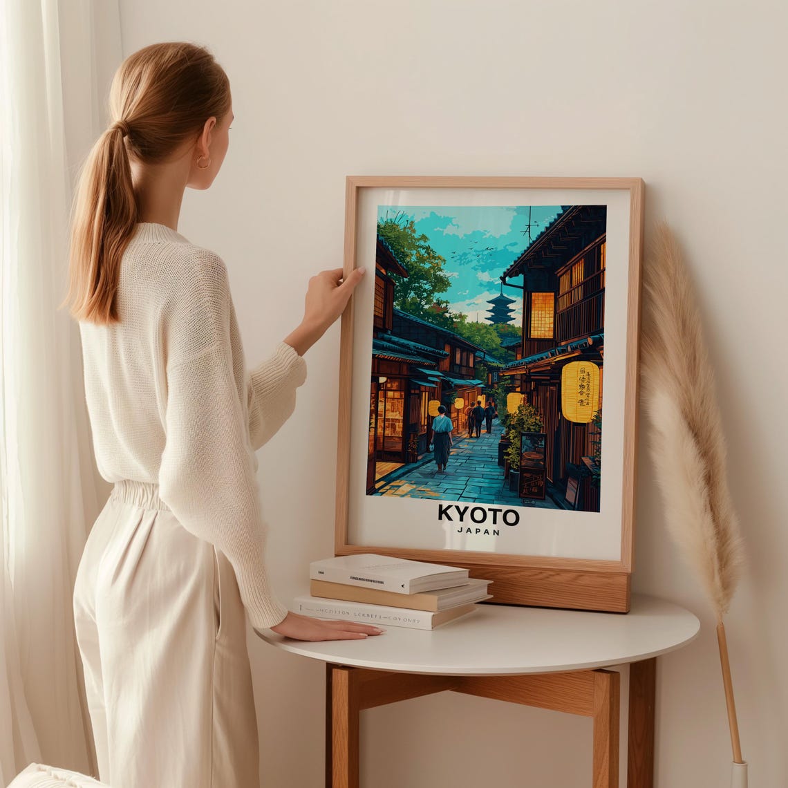 Kyoto Travel Print Kyoto Japan Travel Gift City Poster Birthday Present Wedding Gift Japenese Culture - Image 2
