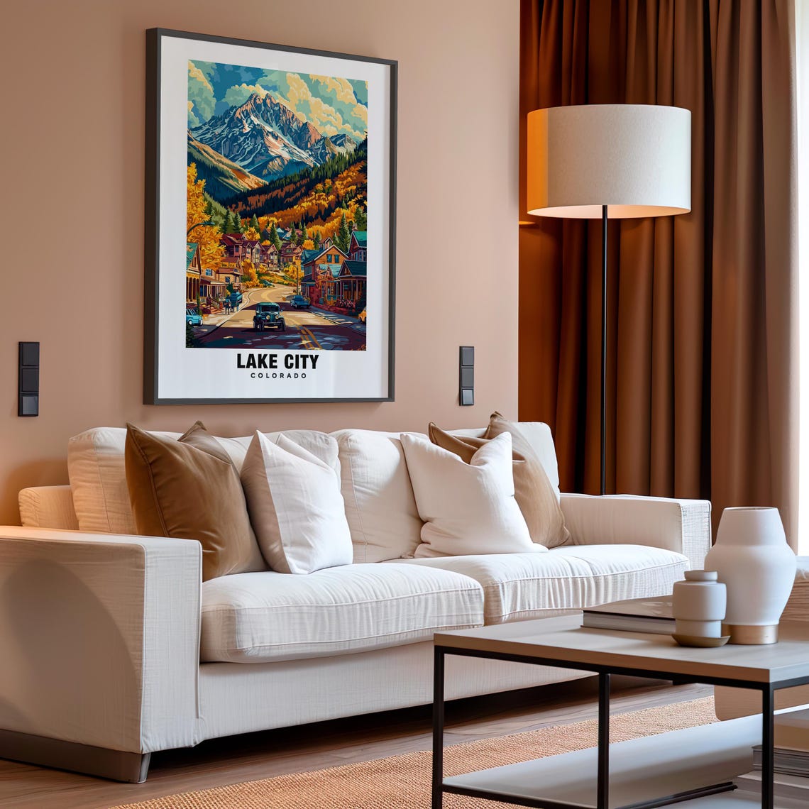 Lake City Print Colorado Poster Lake City Views Lake City Art Colorado Charm Lake City Beauty Mountain Town Scenic Landscape - Image 4