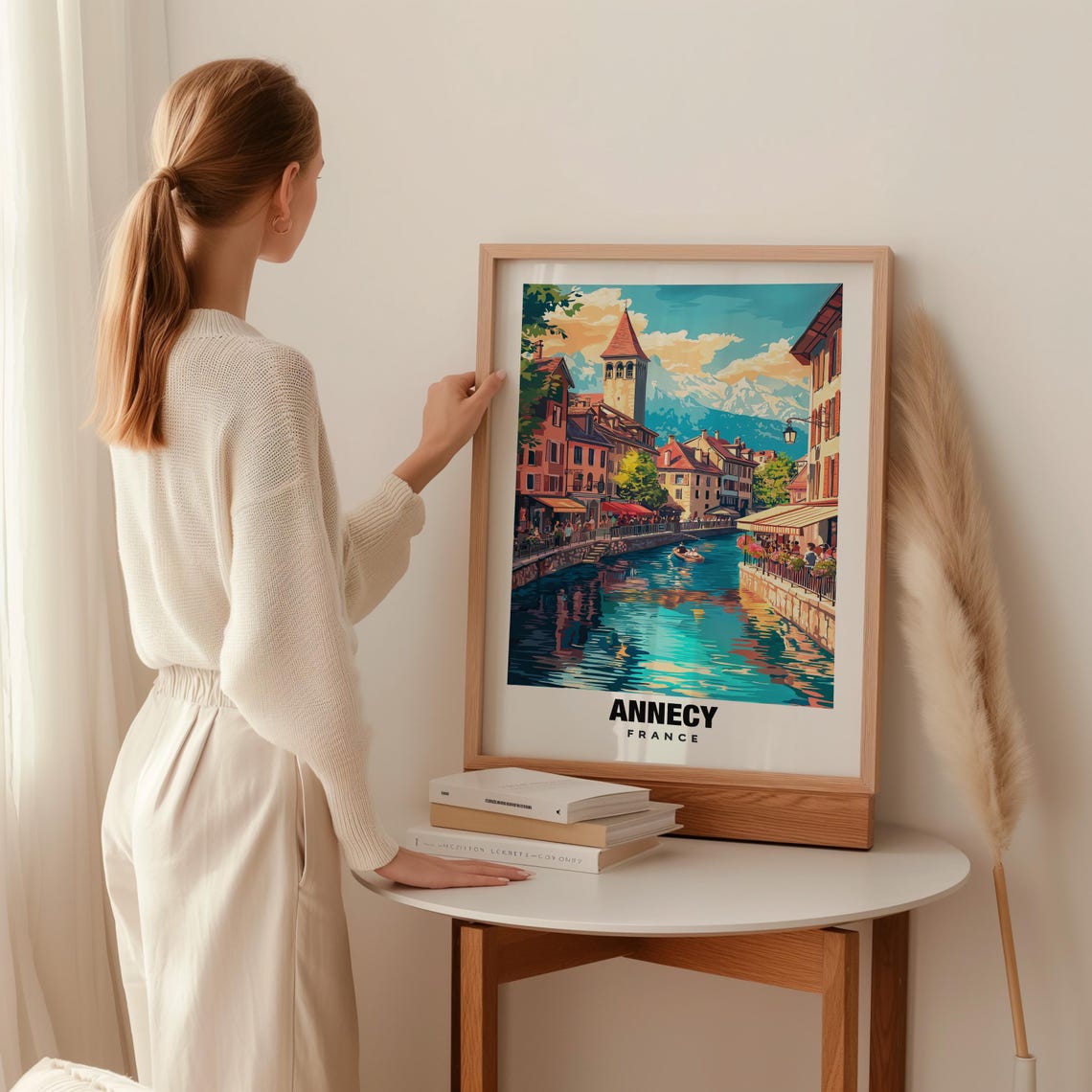 Annecy Print France Poster Annecy Views Annecy Lake Annecy Town France Charm Annecy Beauty Annecy Heritage Annecy Art - Image 2