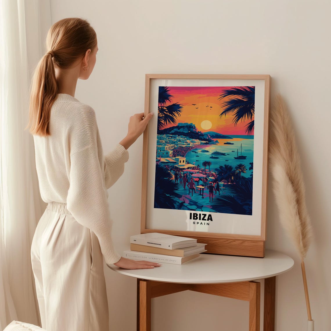 Ibiza Print Spain Poster Ibiza Views Ibiza Beaches Ibiza Nightlife Spain Charm Ibiza Beauty Ibiza Heritage Ibiza Art Spanish Art - Image 2