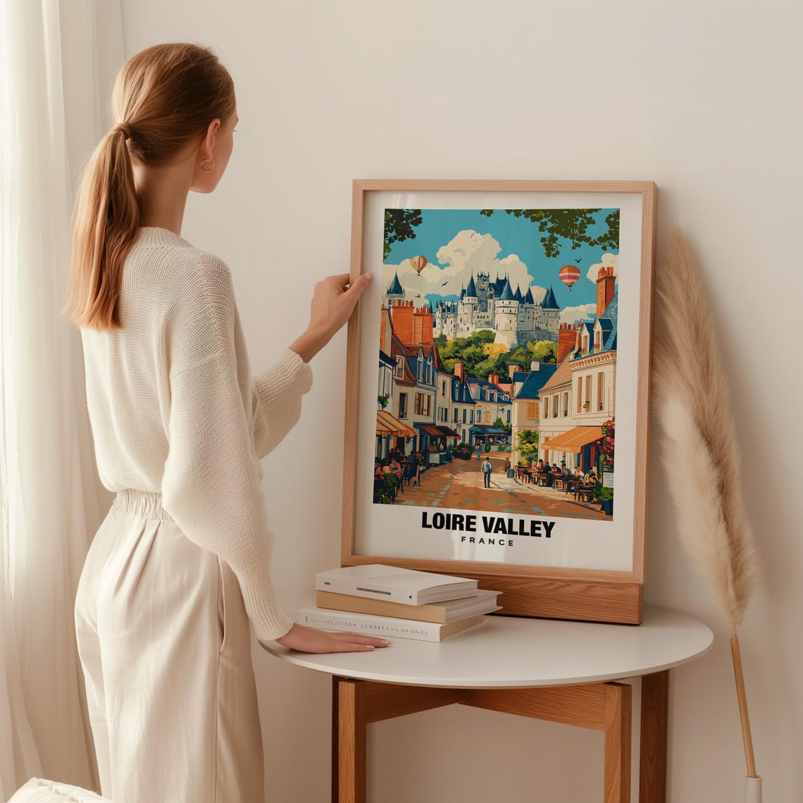 Loire Valley Print France Poster Loire Valley Views Loire Castles Loire River France Charm Loire Beauty Loire Heritage Loire Art - Image 2