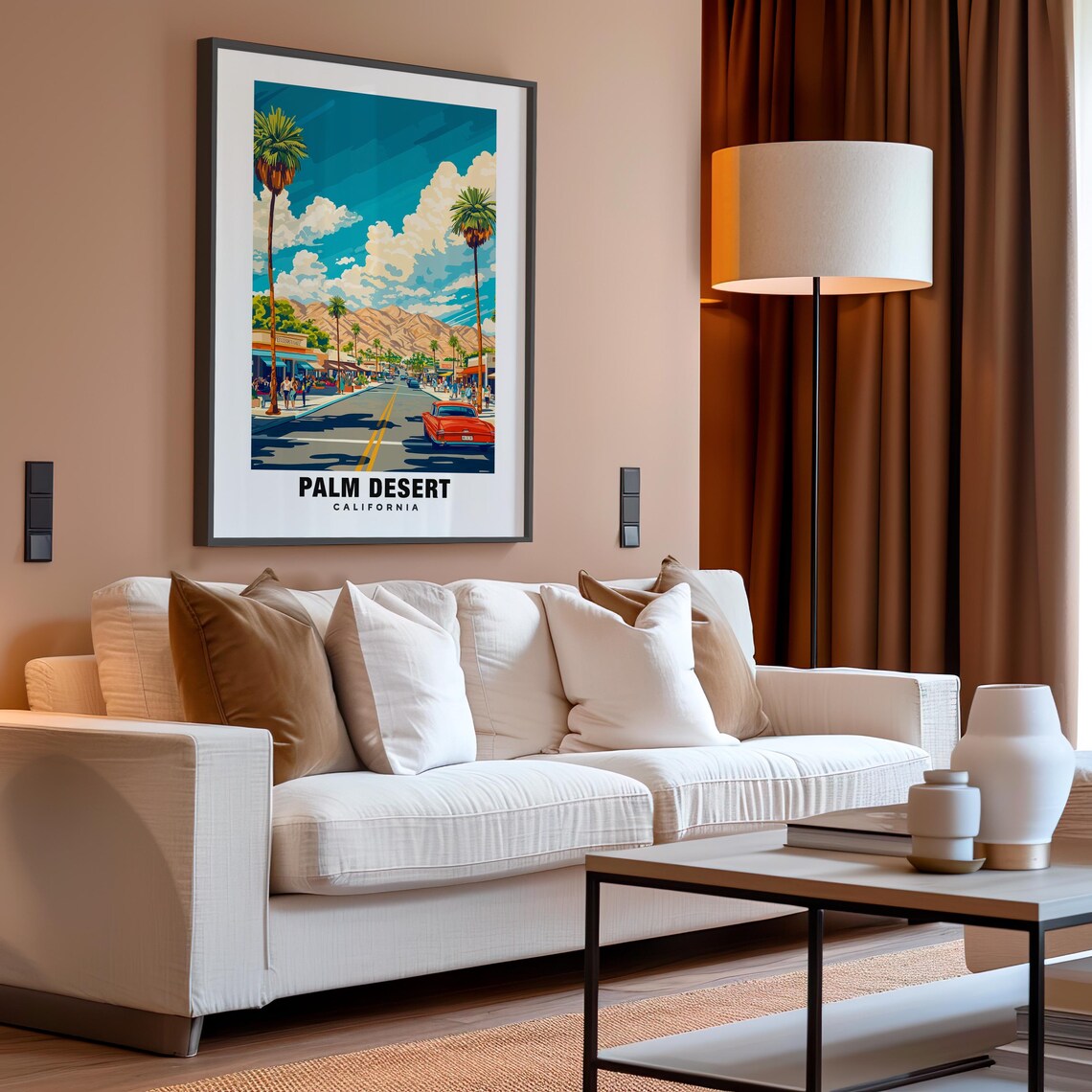 Palm Desert Print Usa Poster Palm Desert Views Palm Desert City Palm Desert Landscape Usa Charm Palm Desert Beauty Palm Desert Art - Image 4