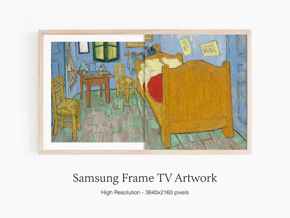 Frame Tv Art Van Gogh Paintings Art For Tv Oil On Bedroom
