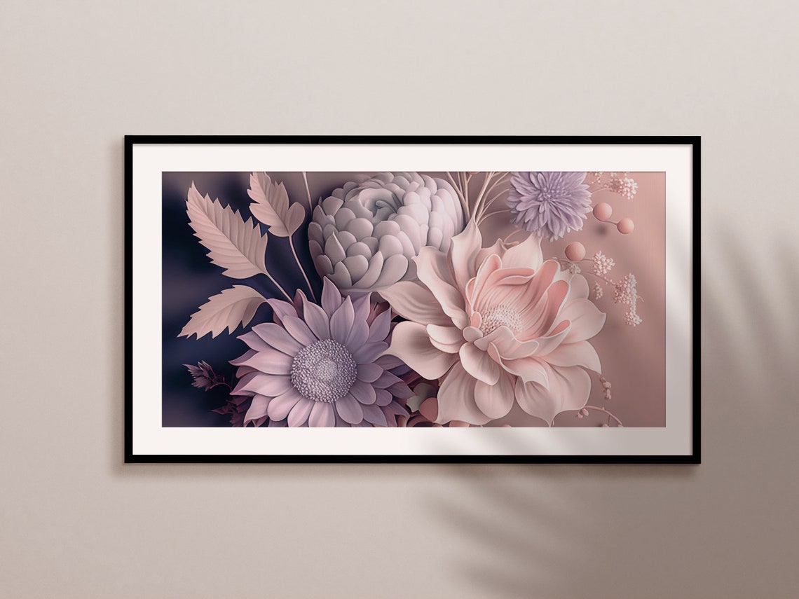 Modern Flowers Still Life Painting - Image 2