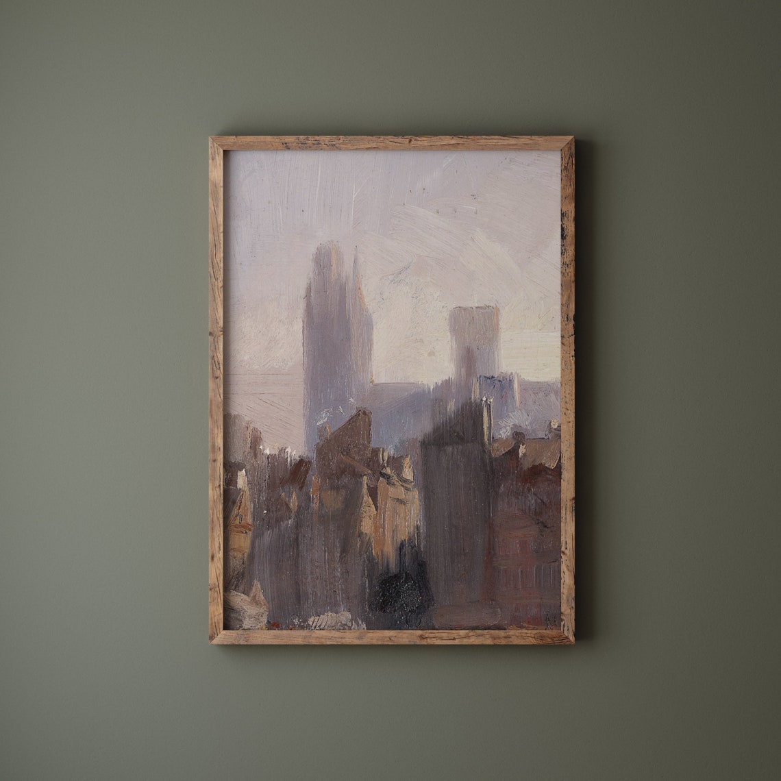 Cityscape Painting, Travel & Places - Image 2