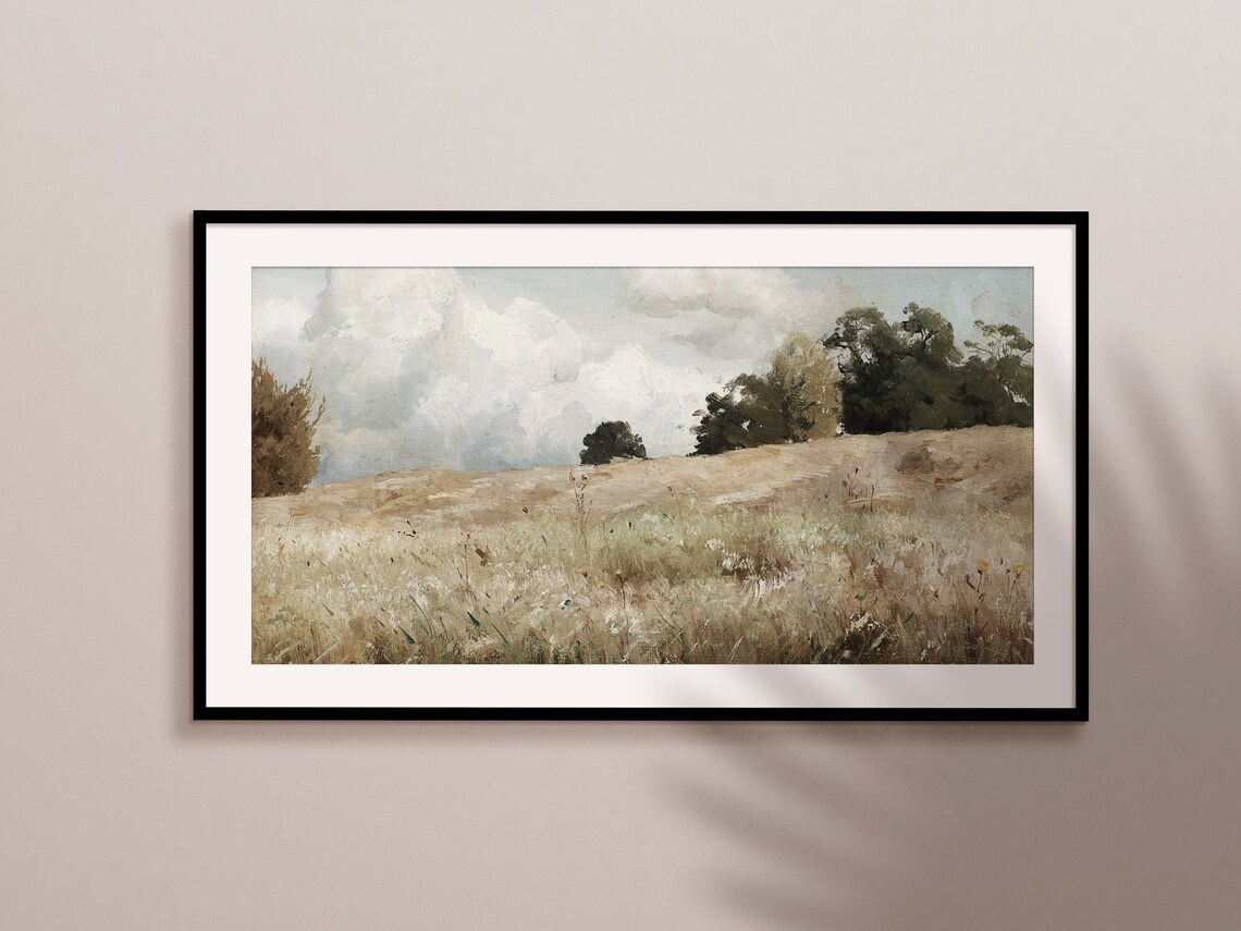 Autumn Oil Painting Art Print for TV Frame - Image 2