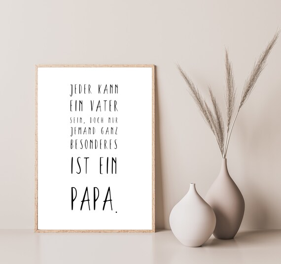 Papa Father Thank Dad Gift Definition Poster
