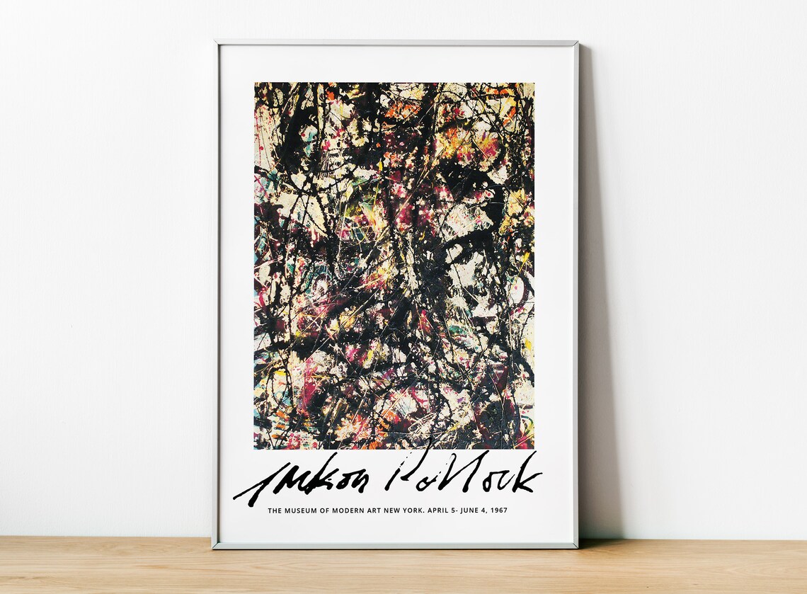 Jackson Pollock - Abstract Expressionism Print