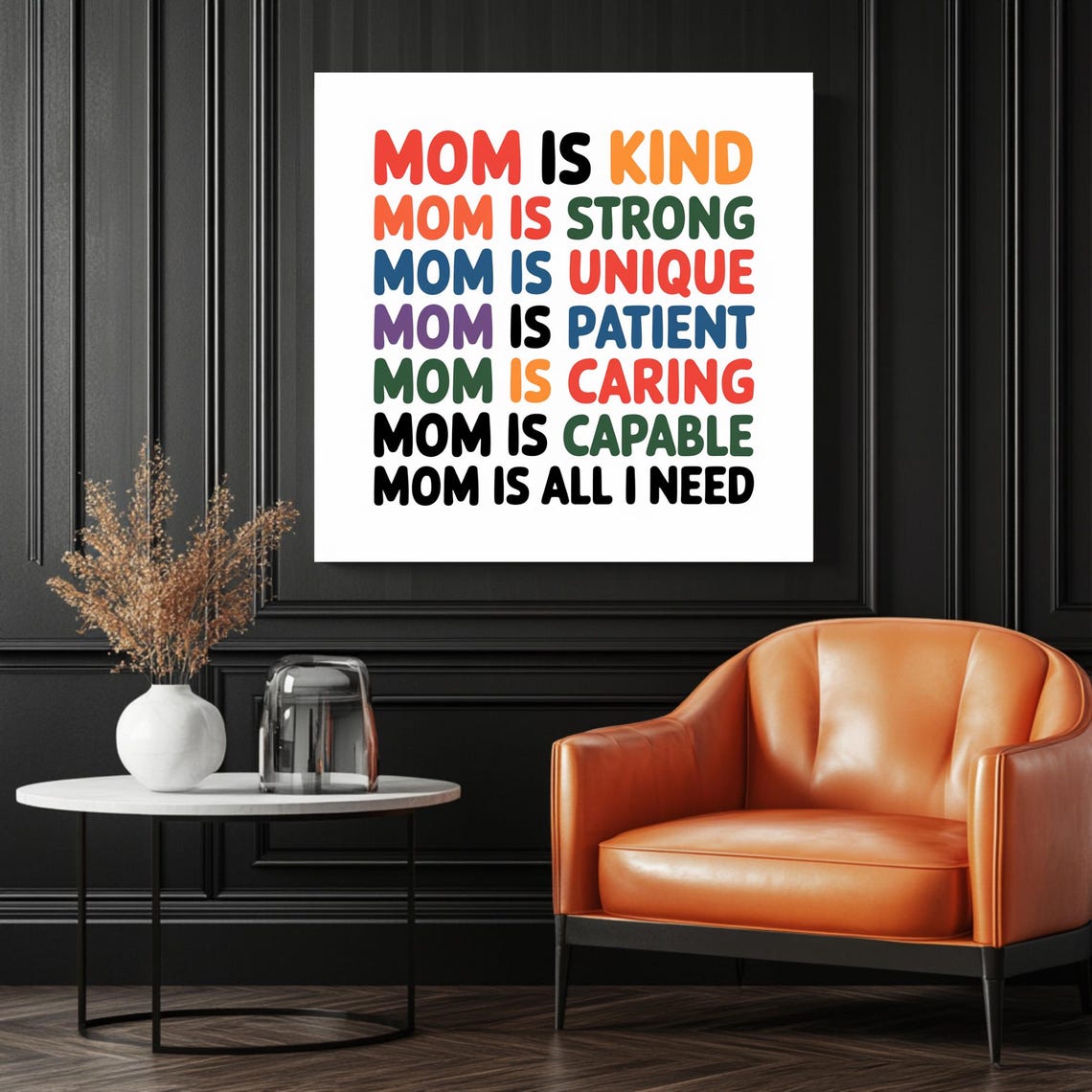Mother's Day Bold Typography, Inspirational Mom Quote - Image 3