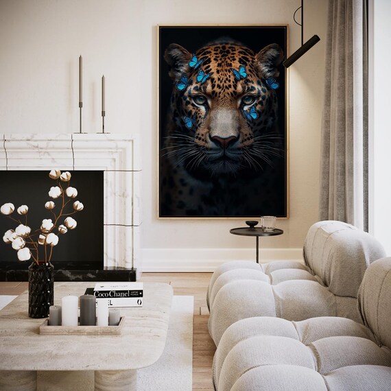 Hidden Power Tiger Artwork Wall Art