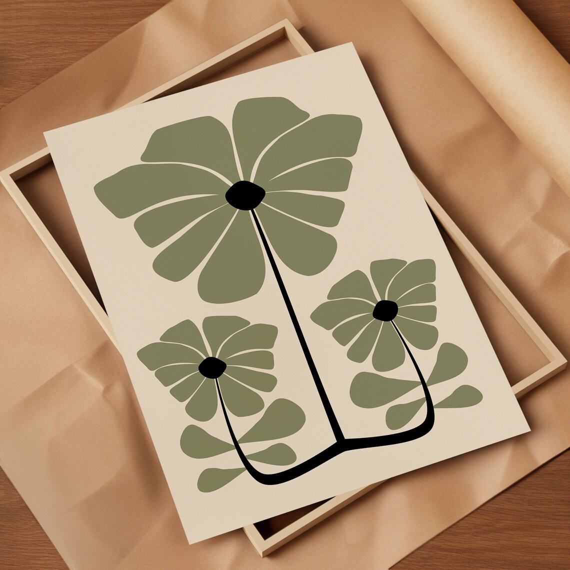 Botanical Print, Bohemian Floral Illustration - Image 2