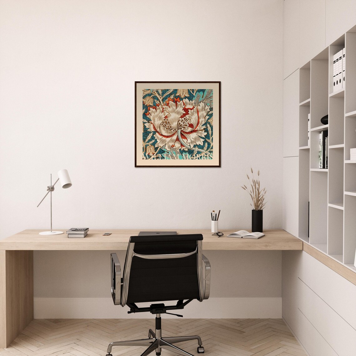 William Morris Botanical Art Nouveau Poster - Image 2