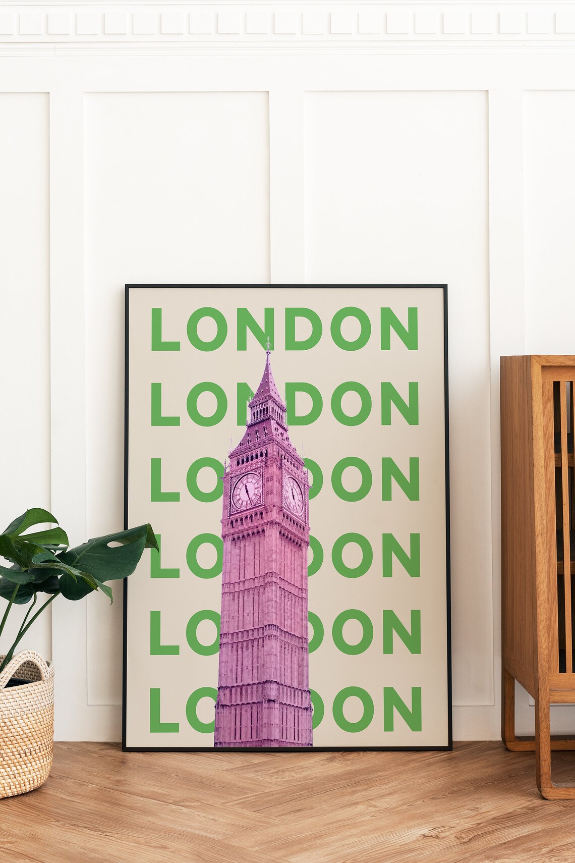 London City Travel Poster, Teen Bedroom Decor - Image 3