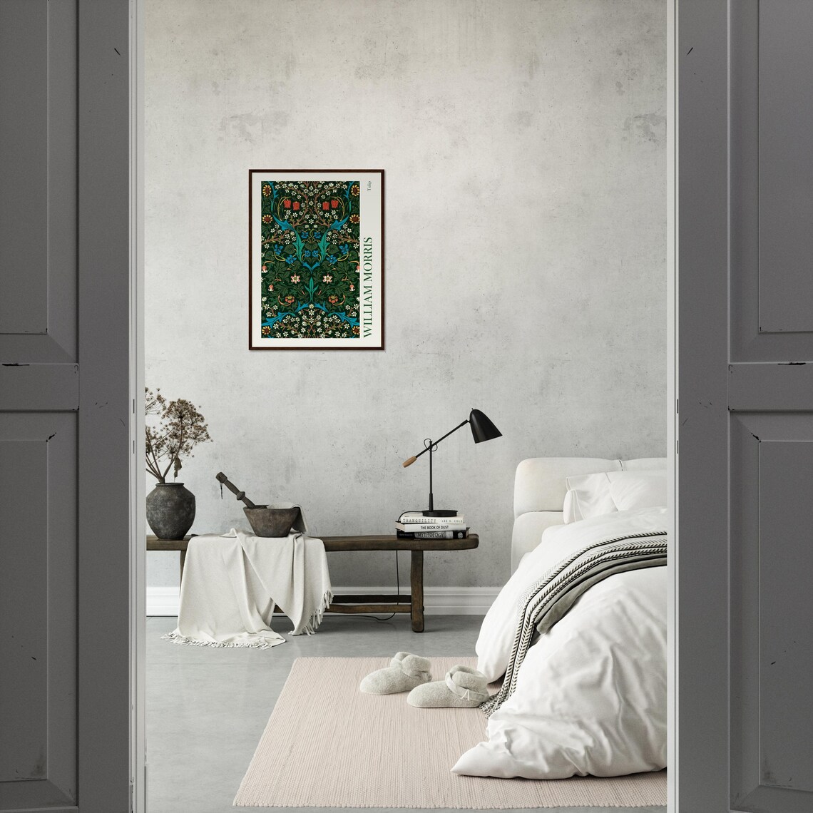 William Morris Exhibition Poster, Botanical Boho Decor - Image 4