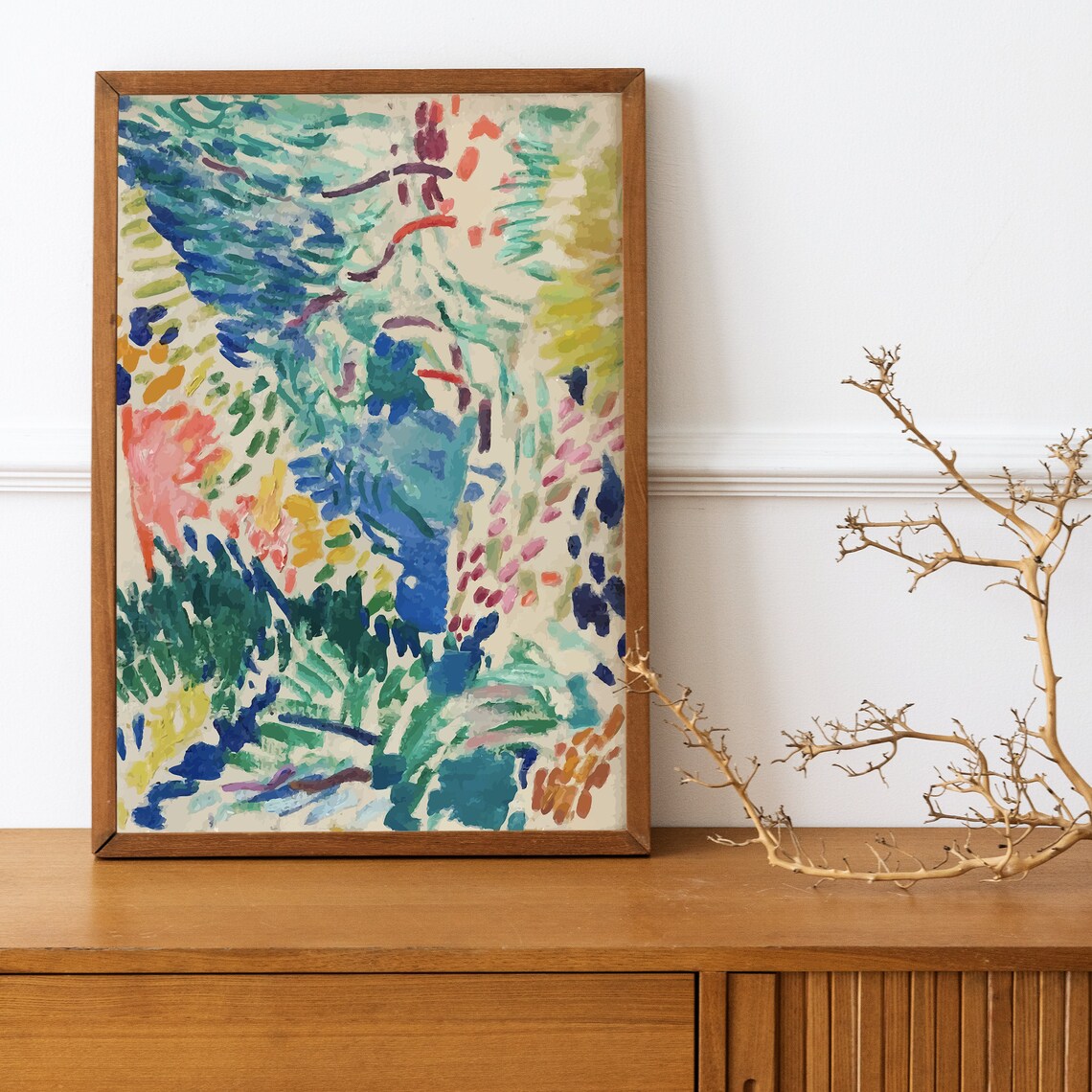 Matisse Exhibition Poster, Modern Landscape Print - Image 2