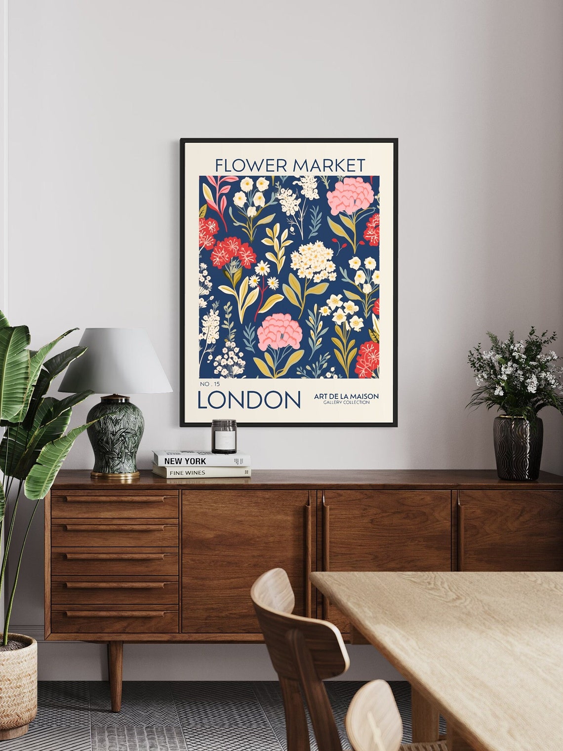 Flower Market - Travel Travel Poster - Image 4