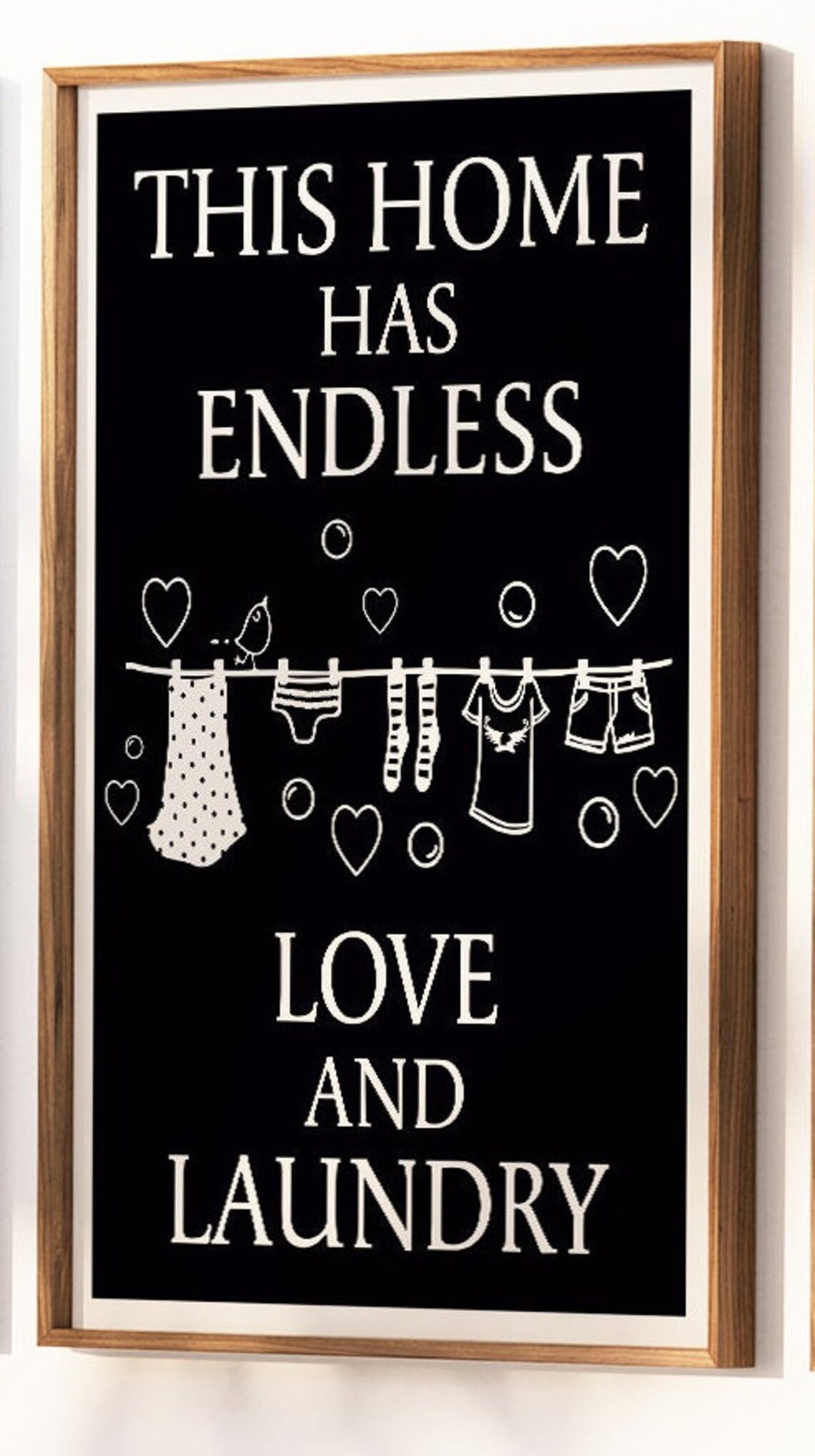 Laundry Symbol Guide, Modern Laundry Room Art - Image 2