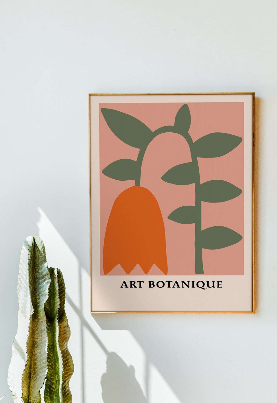 Botanical Print, Boho Decor Exhibition Poster - Image 3