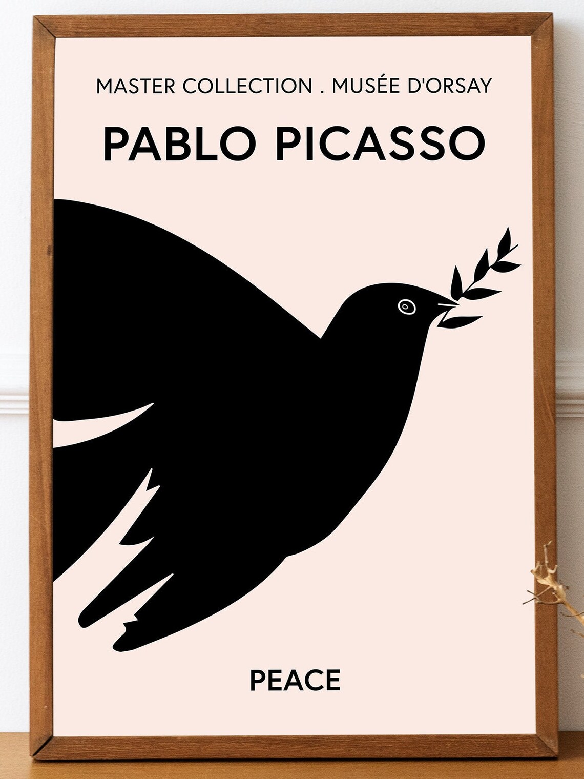 Picasso Exhibition - Retro Travel Poster - Image 3