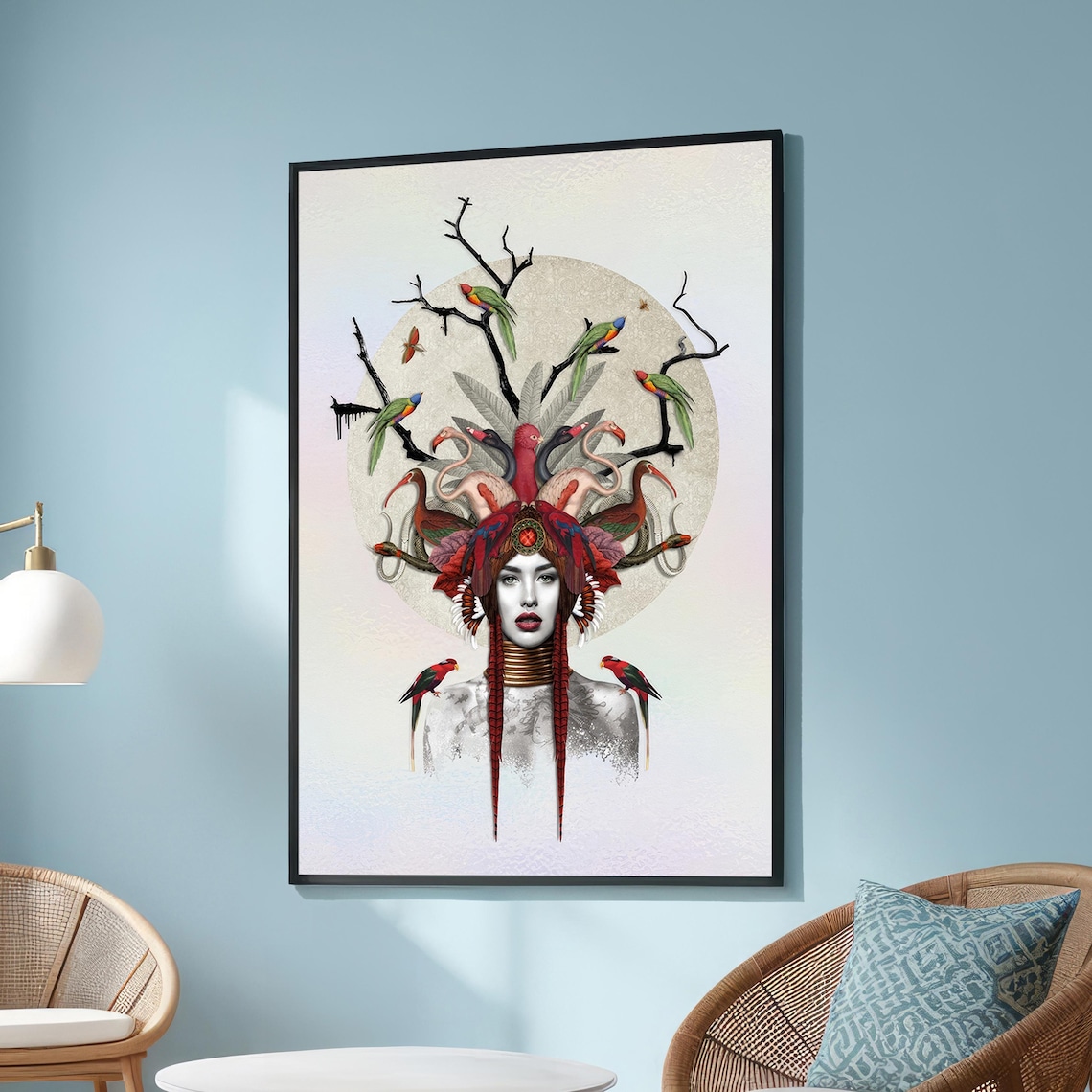 Keeper Of The Forest, Surreal Fantasy Portrait