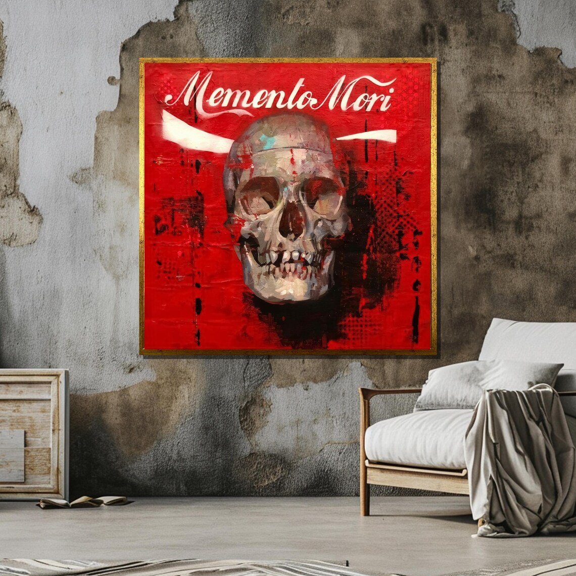 Memento Mori Skull Art by Zinsky, Vanitas Inspired - Image 6