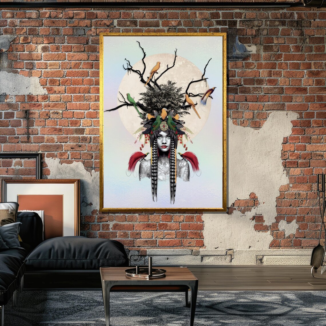 Maiden Of The Forest - Surreal Nature Fantasy Woman - Image 6