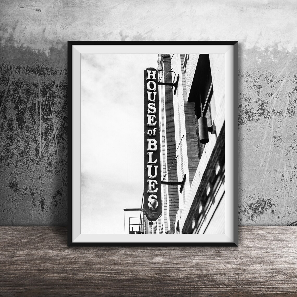 House Of Blues New Orleans Louisiana Unframed Photography Print French Quarter Signs - Image 2