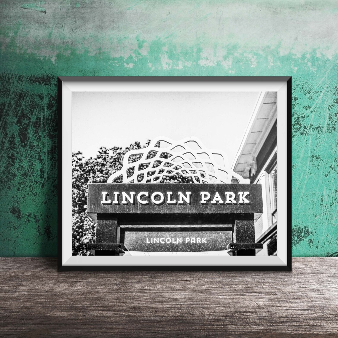 Lincoln Park Chicago Travel Poster, Photography - Image 2