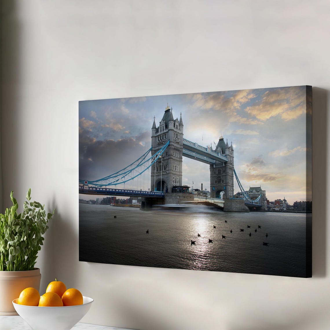 Tower Bridge London At Sunset Over The River Thames Photo Print