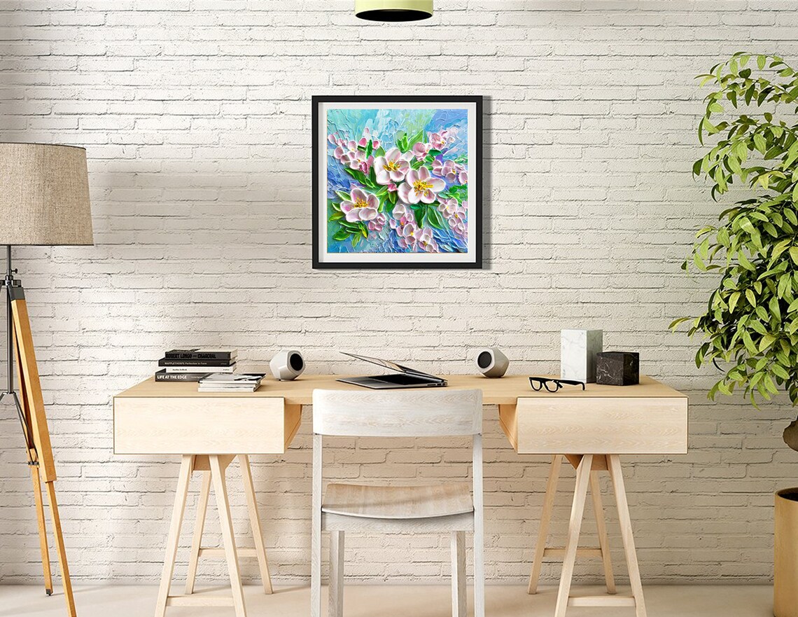 Cherry Blossom Spring Flowers Art Print, Gift For Her - Image 2