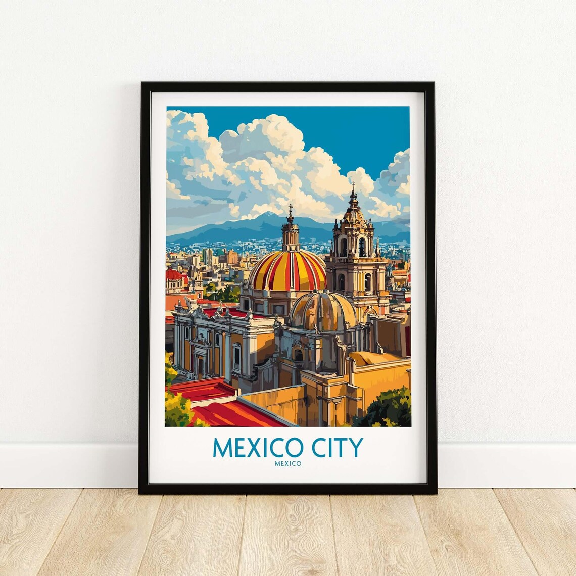 Mexico City Travel Poster, Home Decor Gift - Image 5