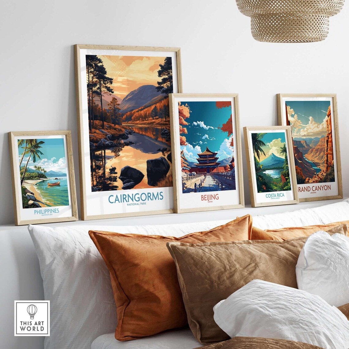 Cairngorms National Park Mountain Poster, Scotland - Image 3