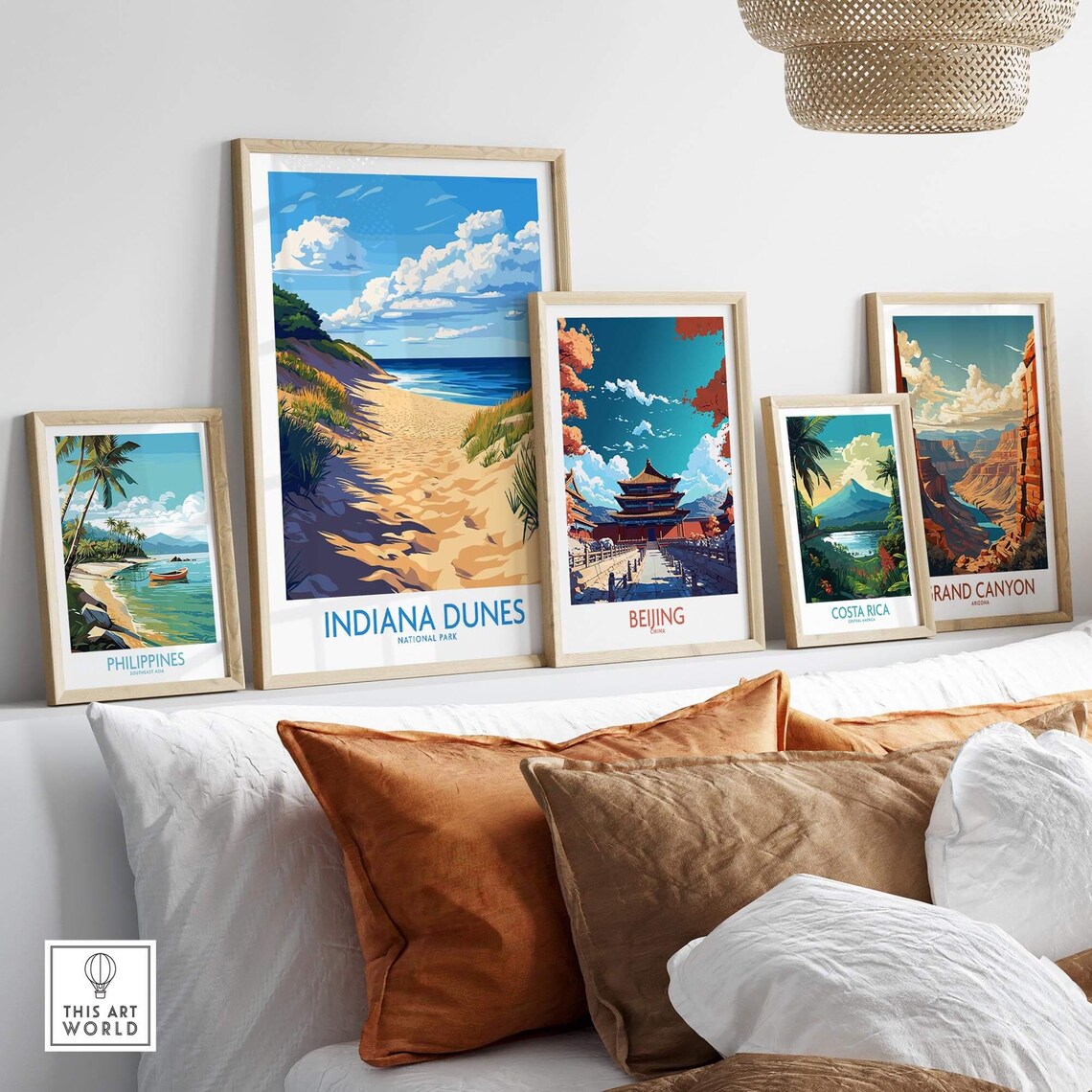 Indiana Dunes National Park Travel Poster - Image 3