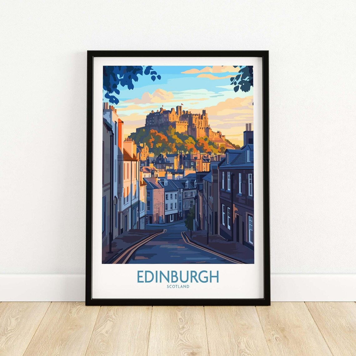 Edinburgh Wall Art Print Home Decor Gift