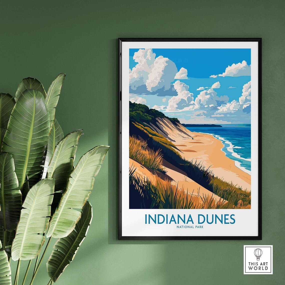 Indiana Dunes National Park Travel Poster - Image 2