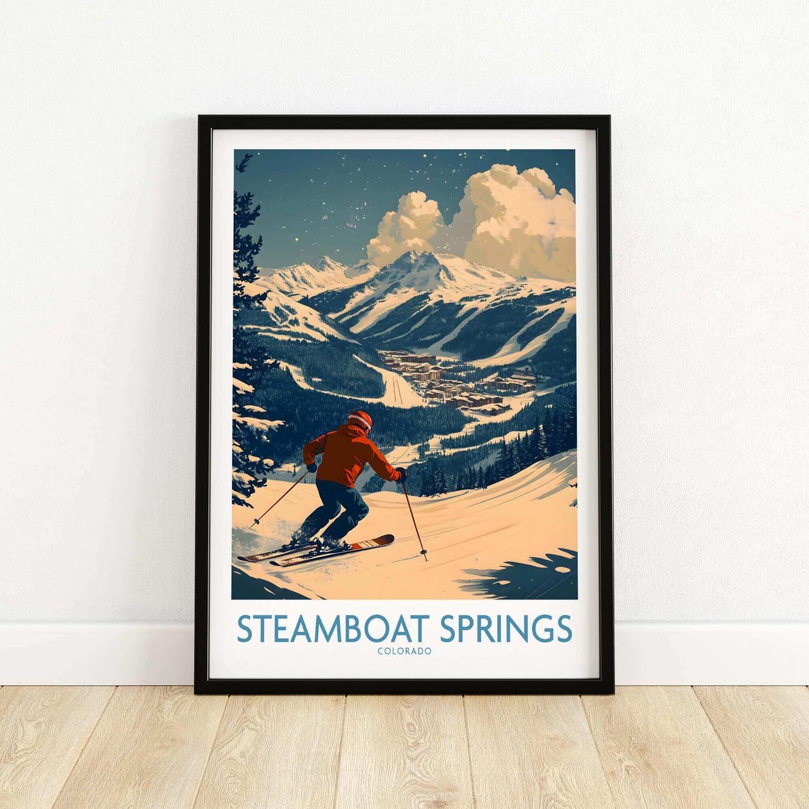 Steamboat Springs, Colorado Travel Poster - Image 5