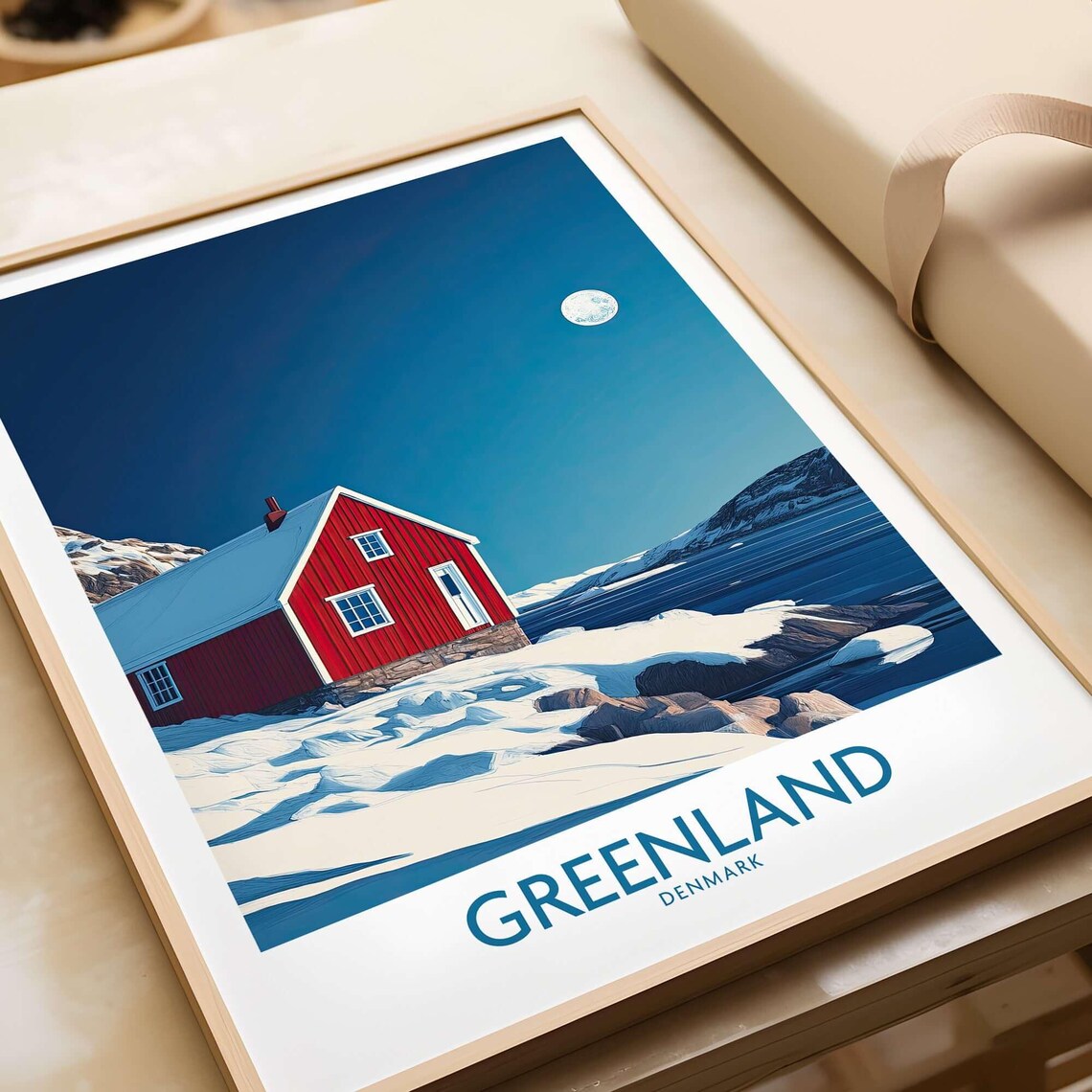 Greenland Wall Art Gift, House Decoration Decor