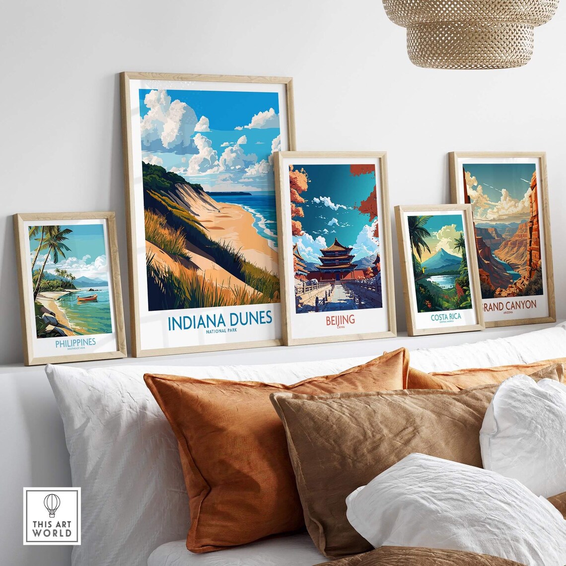 Indiana Dunes National Park Travel Poster - Image 3