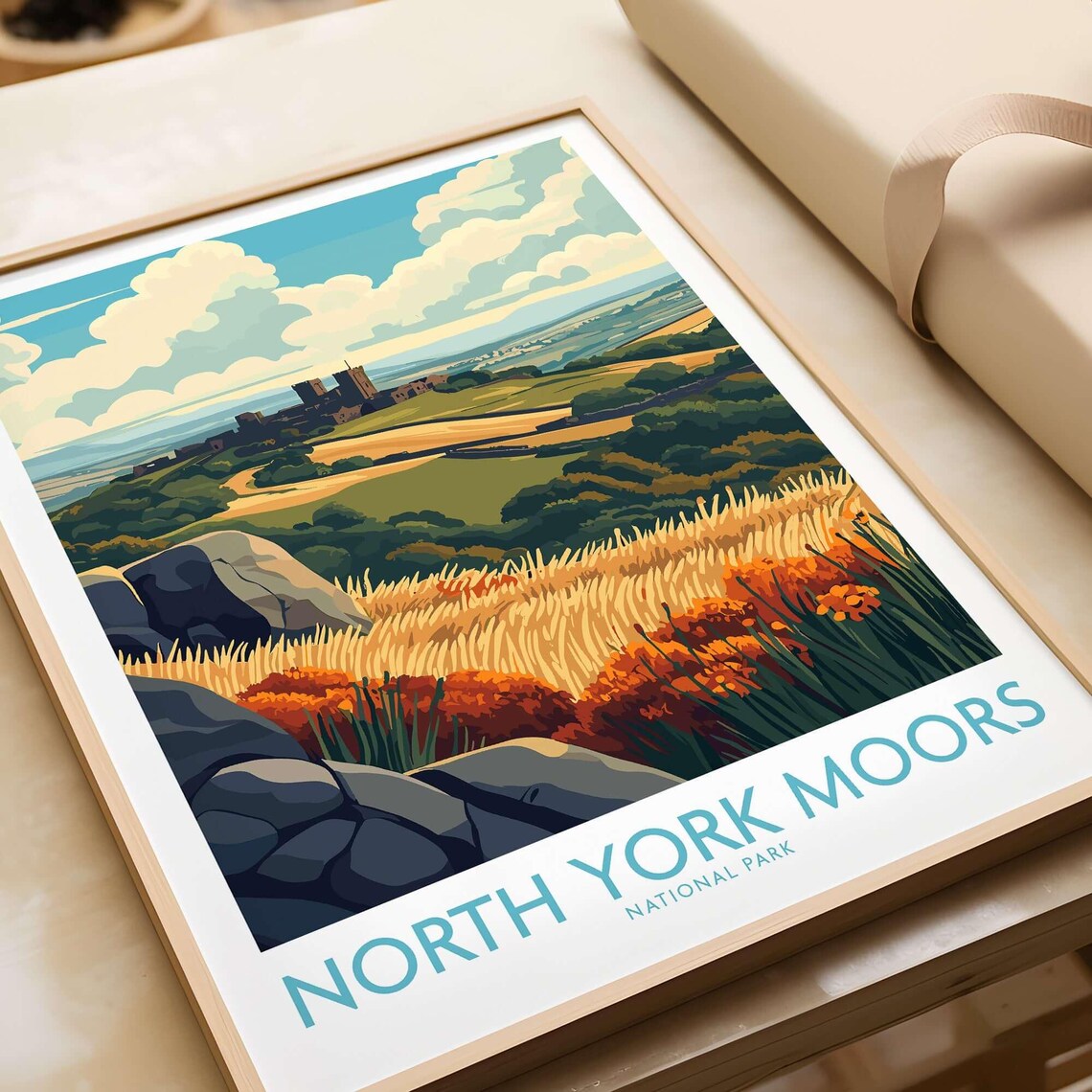 North York Moors National Park Art Print
