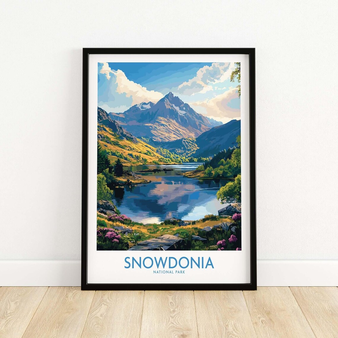 Snowdonia National Park - Vintage Travel Print - Image 5
