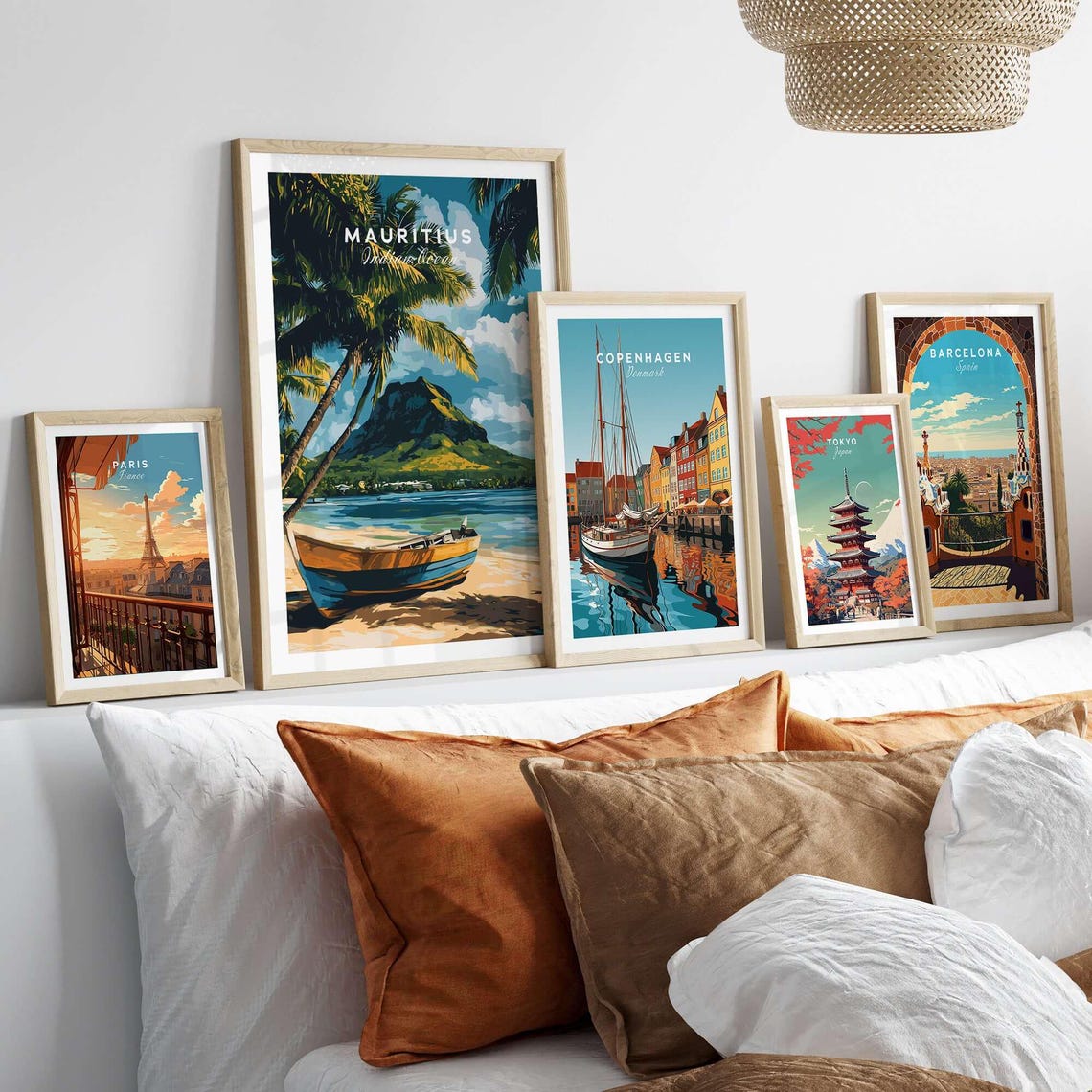 Mauritius Beach, Tropical Island Poster - Image 3