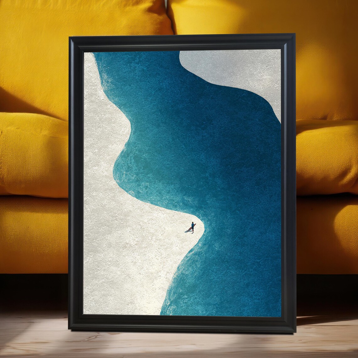 Journey Within Captivating Abstract Art Print