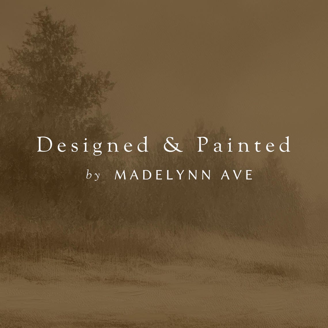 Moody Forest Landscape Art Print Unframed Winter Wall Decor Sepia Toned Nature Scene Rustic Home Decor Pine Tree Artwork - Image 6