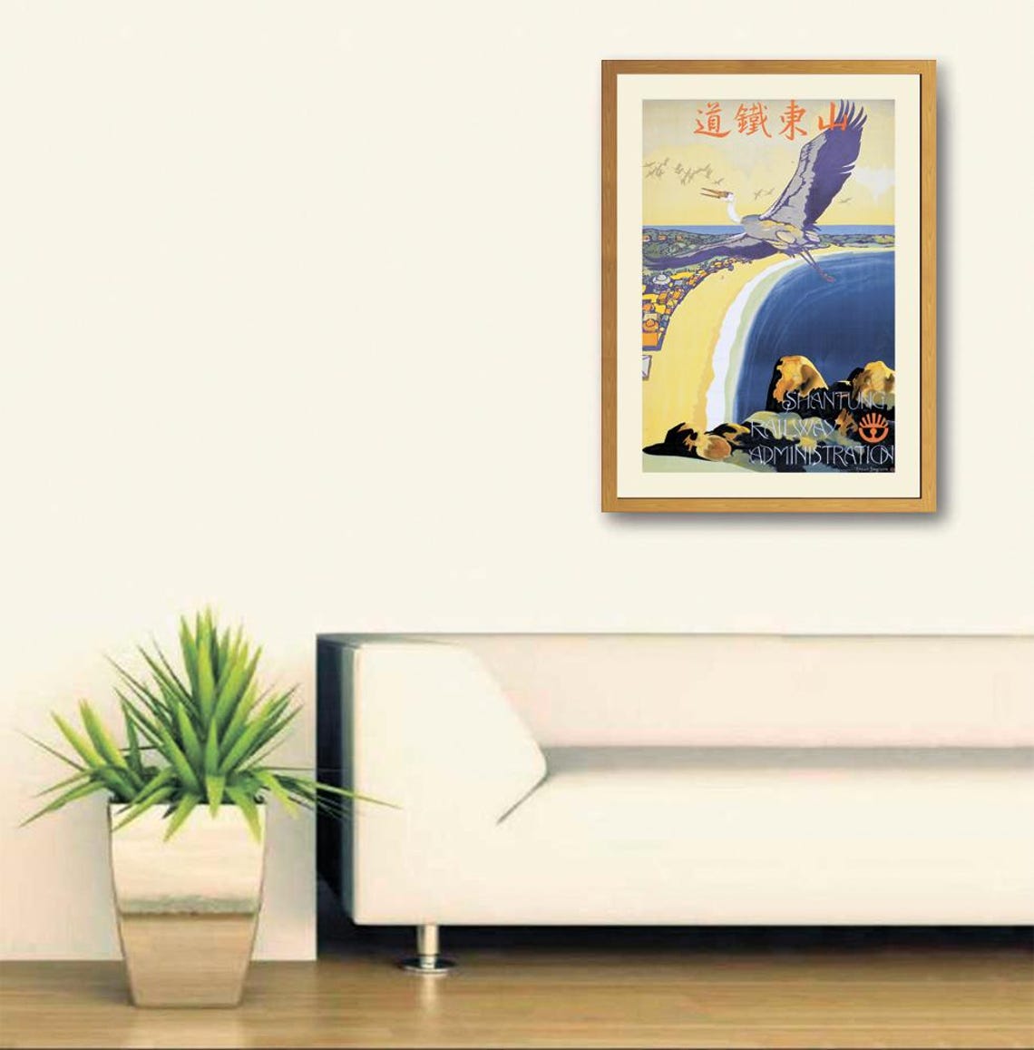 Tourism Advertising Posters Asian Advertising Print Asian Art Print China Tourism Poster Vintage Tourism Advertising Poster - Image 3
